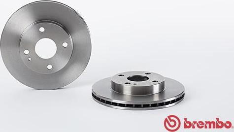 Brembo 09.5581.34 - Bromsskiva xdelar.se