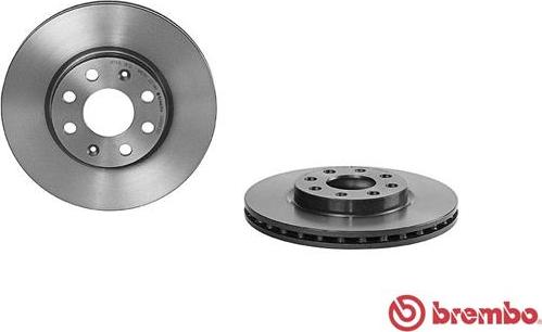 Brembo 09.5843.31 - Bromsskiva xdelar.se