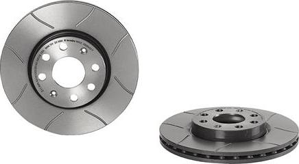 Brembo 09.5843.77 - Bromsskiva xdelar.se