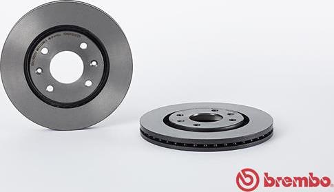 Brembo 09.6932.11 - Bromsskiva xdelar.se