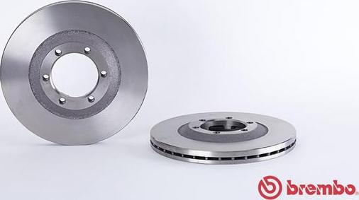 Brembo 09.6866.10 - Bromsskiva xdelar.se