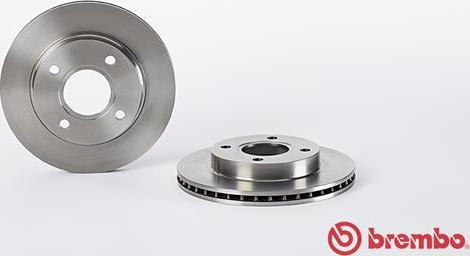 Brembo 09.6727.34 - Bromsskiva xdelar.se