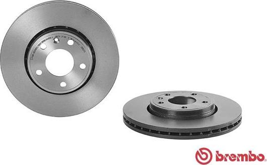 Brembo 09.8937.11 - Bromsskiva xdelar.se