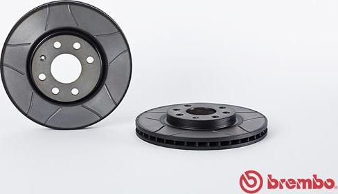 Brembo 09.8601.75 - Bromsskiva xdelar.se