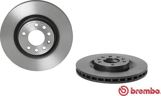 Brembo 09.8004.51 - Bromsskiva xdelar.se