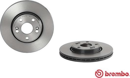 Brembo 09.8137.11 - Bromsskiva xdelar.se