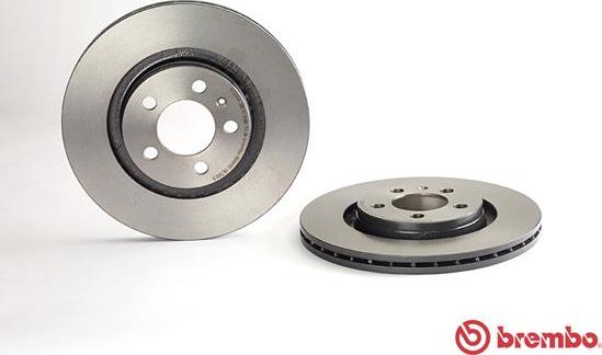 Brembo 09.7012.11 - Bromsskiva xdelar.se