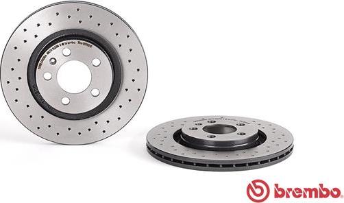 Brembo 09.7012.1X - Bromsskiva xdelar.se