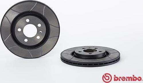 Brembo 09.7012.75 - Bromsskiva xdelar.se