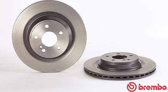 Brembo 09.A818.11 - Bromsskiva xdelar.se