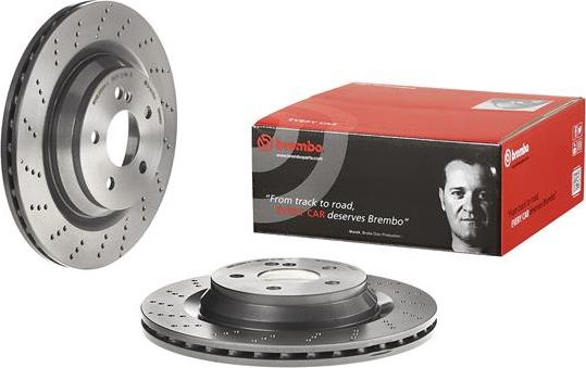 Brembo 09.A818.21 - Bromsskiva xdelar.se