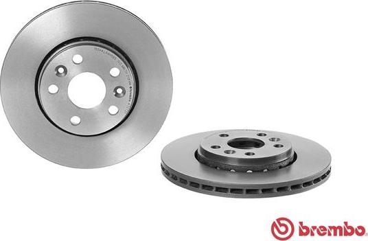 Brembo 09.A727.21 - Bromsskiva xdelar.se