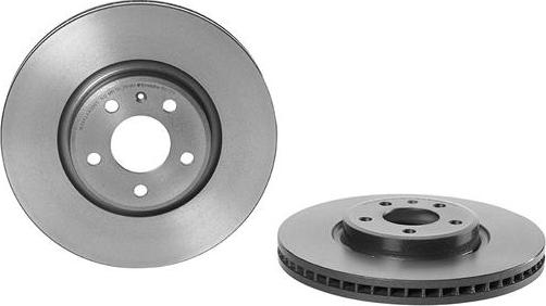 Brembo 09.B972.11 - Bromsskiva xdelar.se