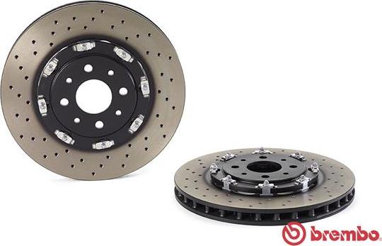 Brembo 09.B085.13 - Bromsskiva xdelar.se