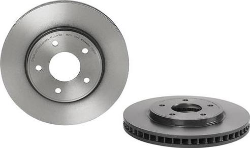 Brembo 09.C544.11 - Bromsskiva xdelar.se