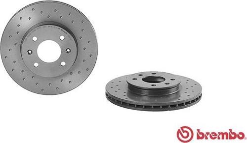 Brembo 09.C171.1X - Bromsskiva xdelar.se