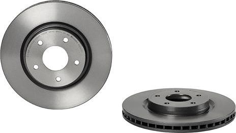 Brembo 09.D943.11 - Bromsskiva xdelar.se