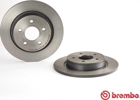 Brembo 08.9975.11 - Bromsskiva xdelar.se