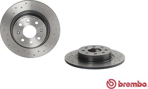 Brembo 08.9460.71 - Bromsskiva xdelar.se