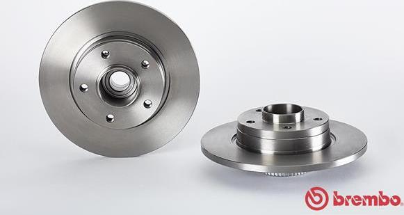 Brembo 08.9597.17 - Bromsskiva xdelar.se