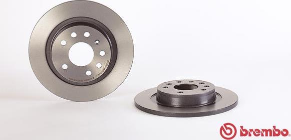 Brembo 08.9511.11 - Bromsskiva xdelar.se