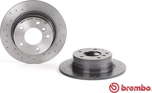 Brembo 08.9787.1X - Bromsskiva xdelar.se