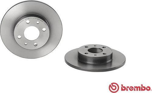 Brembo 08.5085.11 - Bromsskiva xdelar.se