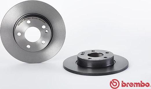 Brembo 08.8679.11 - Bromsskiva xdelar.se