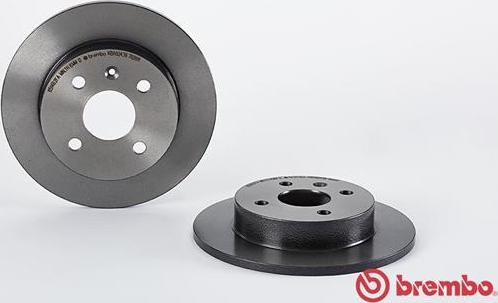 Brembo 08.7626.11 - Bromsskiva xdelar.se