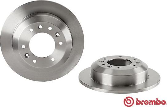 Brembo 08.A363.10 - Bromsskiva xdelar.se