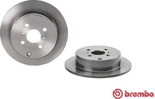 Brembo 08.A273.31 - Bromsskiva xdelar.se