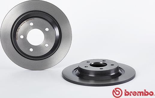 Brembo 08.A711.11 - Bromsskiva xdelar.se