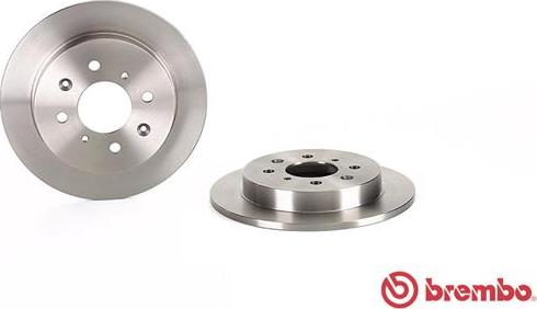 Brembo 08.B602.10 - Bromsskiva xdelar.se