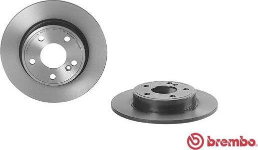 Brembo 08.B347.41 - Bromsskiva xdelar.se