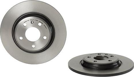 Brembo 08.D060.11 - Bromsskiva xdelar.se