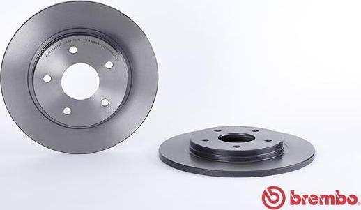 Brembo 08.N123.11 - Bromsskiva xdelar.se