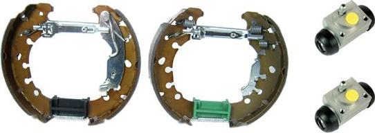 Brembo K 59 046 - Bromsbackar, sats xdelar.se