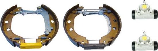 Brembo K 68 064 - Bromsbackar, sats xdelar.se