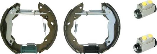 Brembo K 30 009 - Bromsbackar, sats xdelar.se