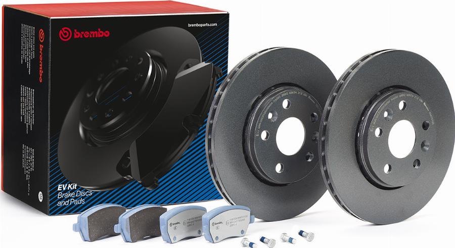 Brembo KT 08 032 - Bromssats, skivbroms xdelar.se