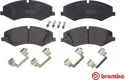 Brembo P 44 024 - Bromsbeläggssats, skivbroms xdelar.se