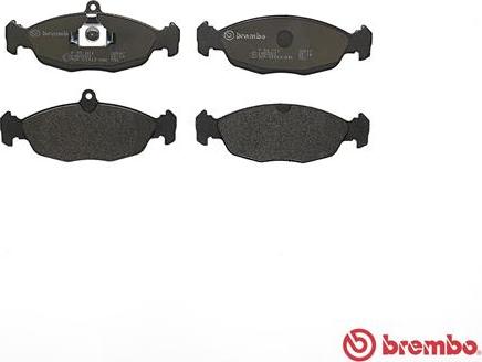 Brembo P 59 011 - Bromsbeläggssats, skivbroms xdelar.se