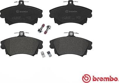 Brembo P 54 036 - Bromsbeläggssats, skivbroms xdelar.se