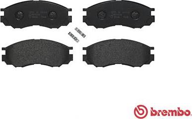 Brembo P 54 020 - Bromsbeläggssats, skivbroms xdelar.se