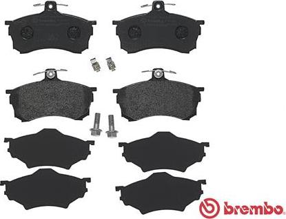 Brembo P 54 021 - Bromsbeläggssats, skivbroms xdelar.se