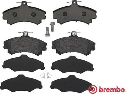 Brembo P 54 022 - Bromsbeläggssats, skivbroms xdelar.se