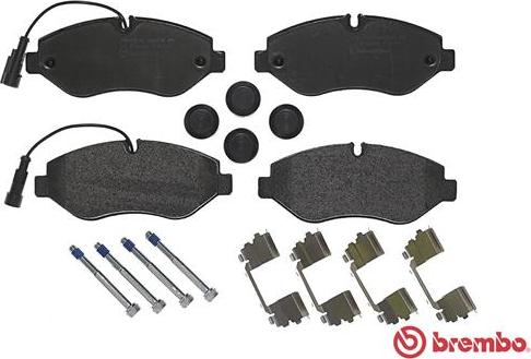 Brembo P 56 066 - Bromsbeläggssats, skivbroms xdelar.se