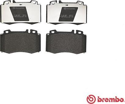 Brembo P 50 041 - Bromsbeläggssats, skivbroms xdelar.se