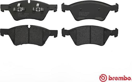 Brembo P 50 063 - Bromsbeläggssats, skivbroms xdelar.se