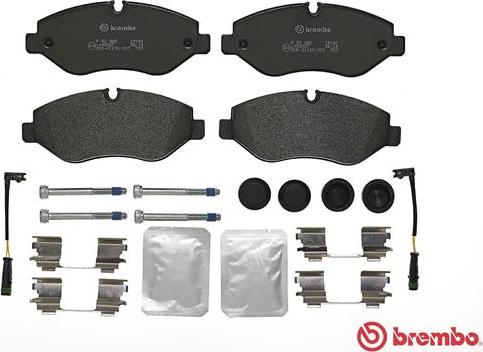 Brembo P 50 085 - Bromsbeläggssats, skivbroms xdelar.se